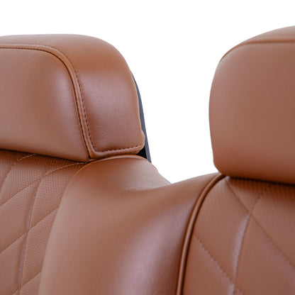 MadJax Aviator EZGO TXT/RXV & MadJax XSeries Front Seat Cushions - Coffee