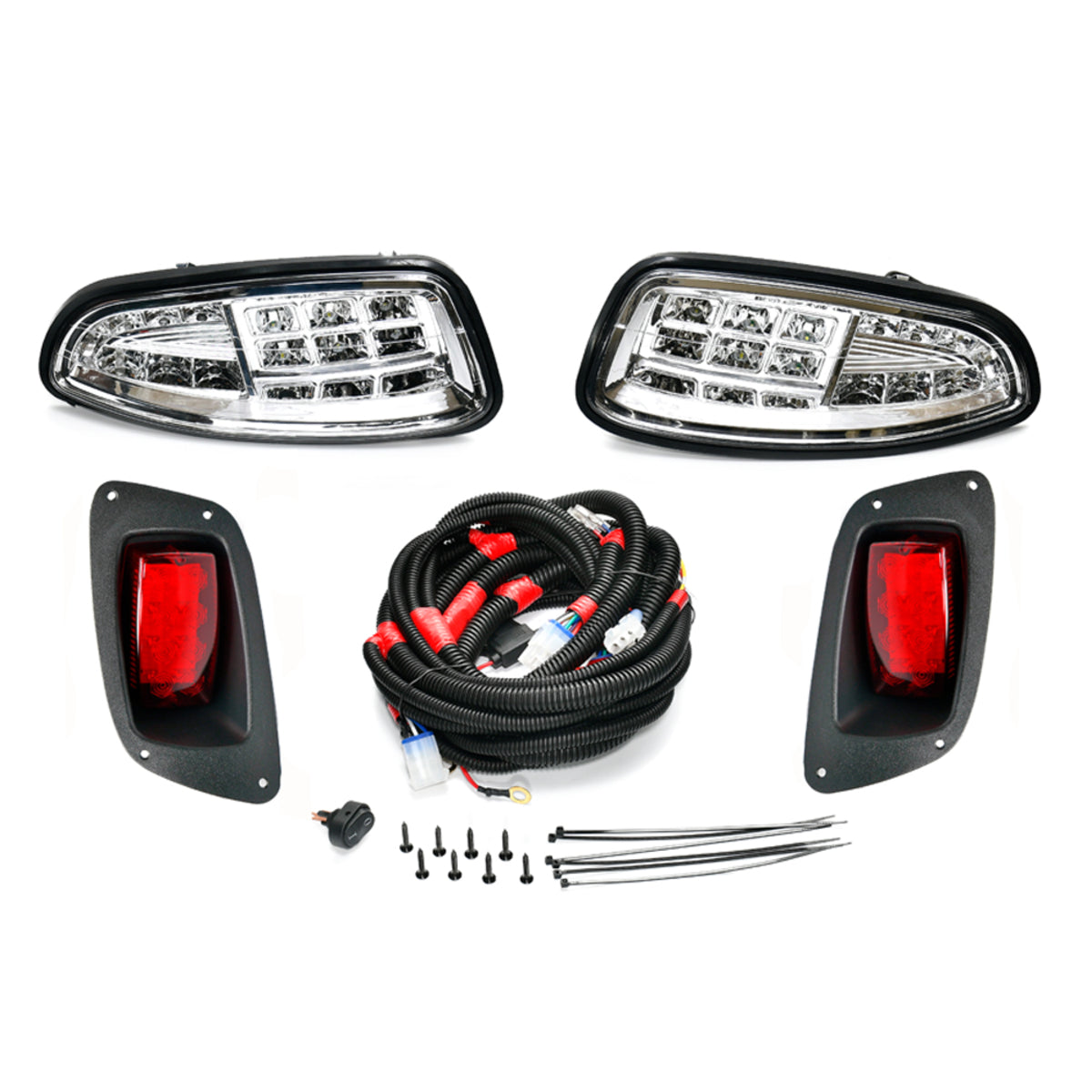 Gtw Led Light Kit, Premium Harness, Ezgo RXV (16-Up)