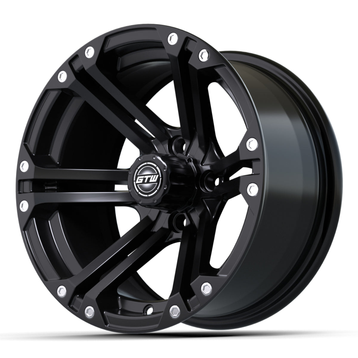 GTW Specter 14x7 Matte Black Wheel