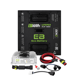 Eco Battery 48V 105Ah Thru-Hole Bundle - Select your Cart