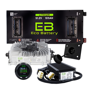 Eco Battery 48v 105ah Skinny Bundle