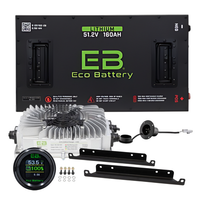 Eco Battery 48V 160AH Lithium Bundle Kit