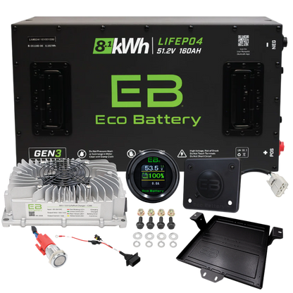 51V 160AH Battery Bundle EZGO RXV Samsung Gen2 2022+