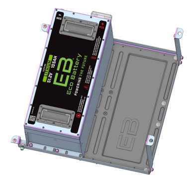 Eco Skinny Battery in TXT tray