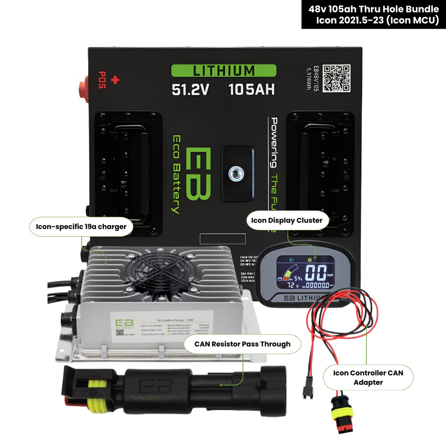 Icon Eco Battery Bundles – Choose your Setup & Battery