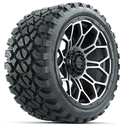 Set of (4) 15? GTW Bravo Matte Gray Wheels with 23x10-R15 Nomad All-Terrain Tires