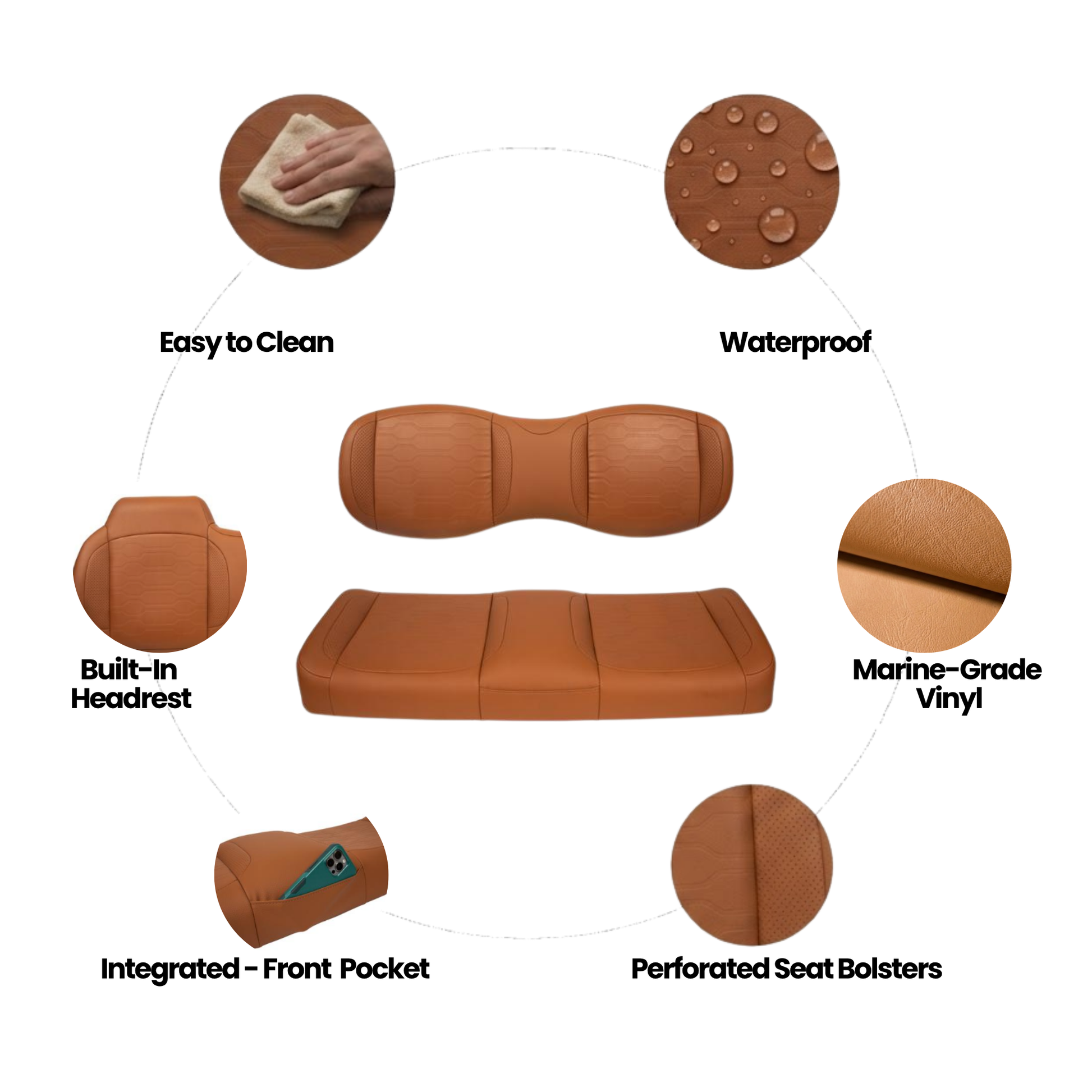MadJax® Genesis 250/300 Rear Seat Cushions
