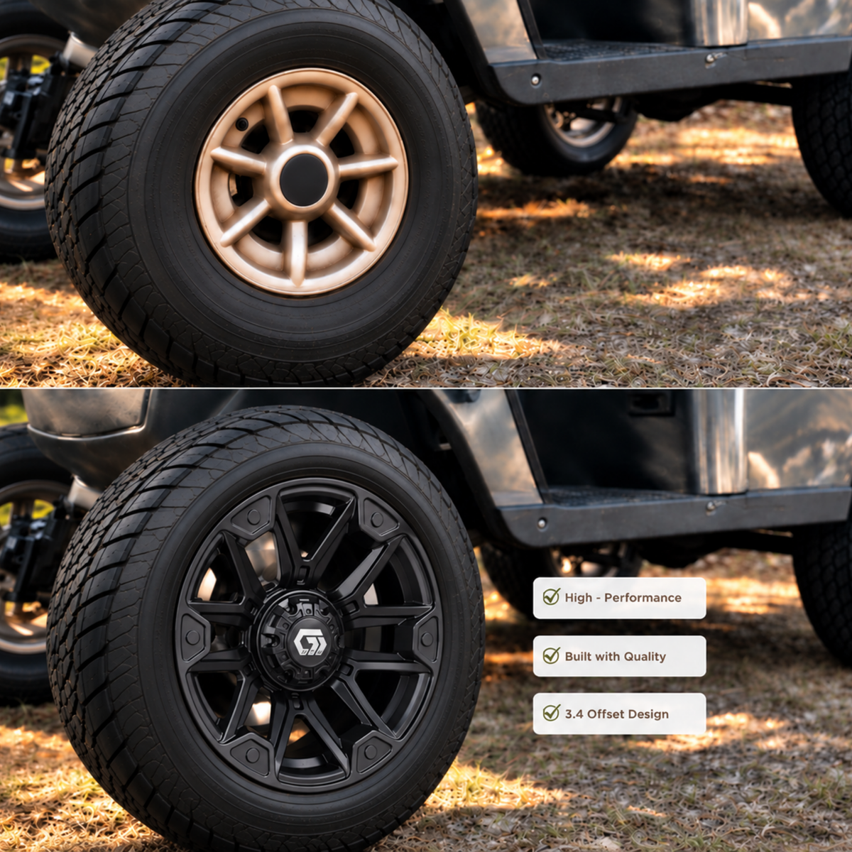 14″ GTW® Graffiti Gloss Black Wheel