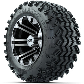 Set of (4) 10 in GTW Specter Wheels with 18x9.5-10 Sahara Classic All Terrain Tires