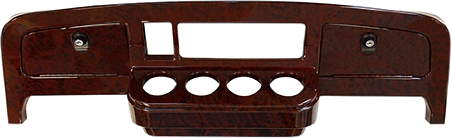 EZGO TXT Regal Burl Custom Dash Panel – Dark Woodgrain (2014+)