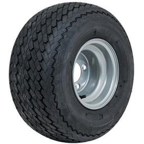 8 GTW® Topspin Tire & Silver Steel Wheel Assembly