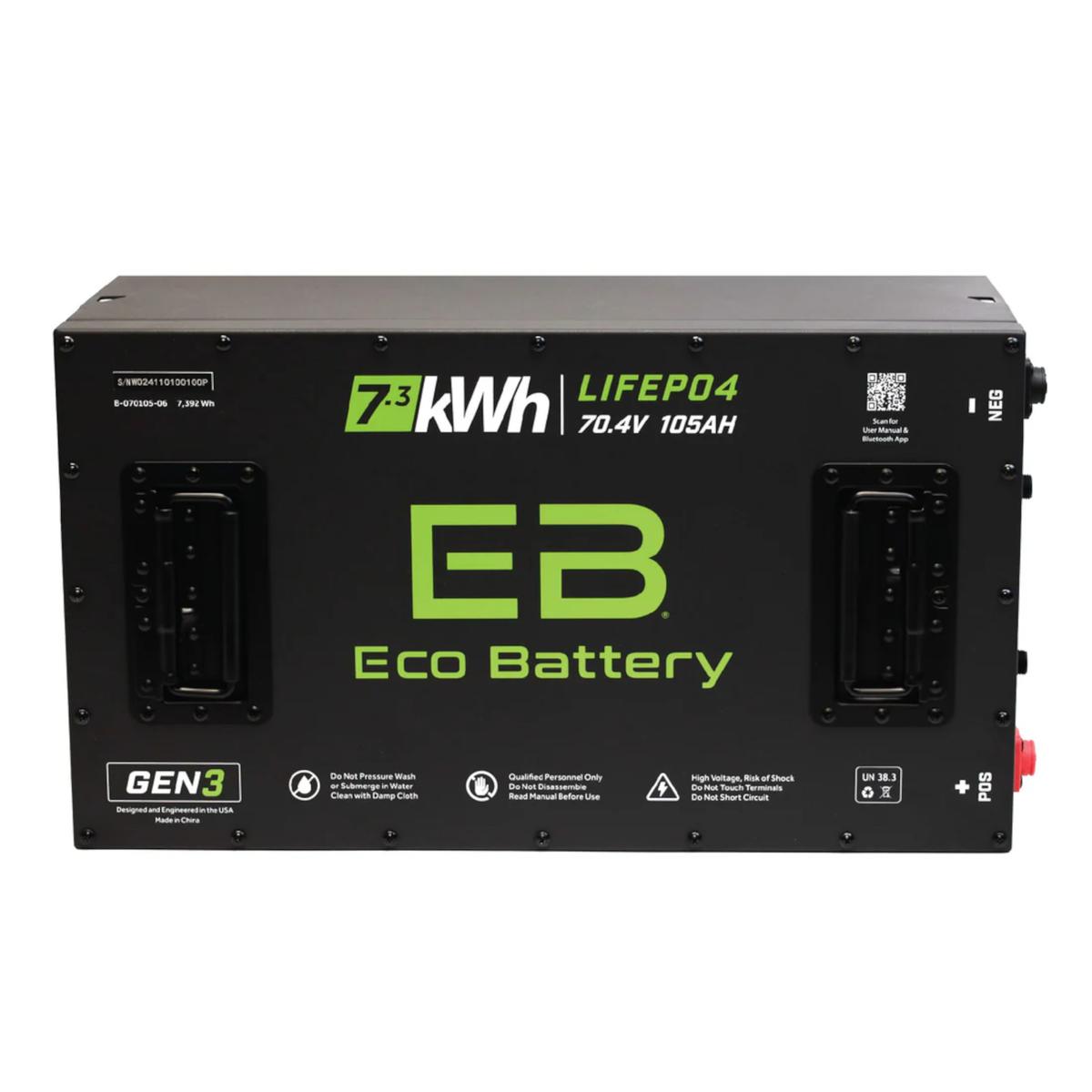 70V 105Ah GEN3 LifePo4 Individual Battery