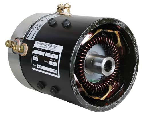 Motor, Ez Amd Series 36v, 3.4hp@3300rpm Ez