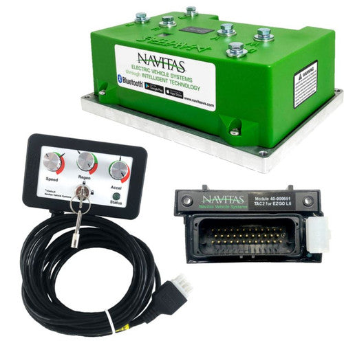 EZ-GO TXT/S4/L6 Navitas 600-Amp 72-Volt AC Upgrade TAC2 Controller Kit w/Bluetooth