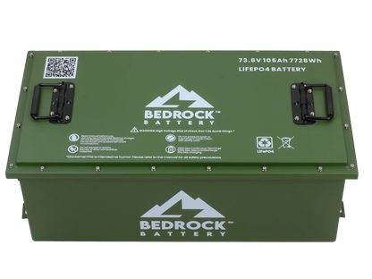 Bedrock Battery 72V 105Ah Lithium