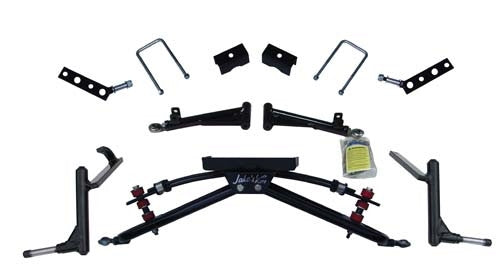 Jakes 6" Double A-Arm Lift Kit for Club Car DS 84-2001.5+ w/ Metal Caps