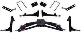 Jake's Double A-arm lift kit (6" lift). Accepts up to 25x10.5-12 tire. Club Car G&E Precedent