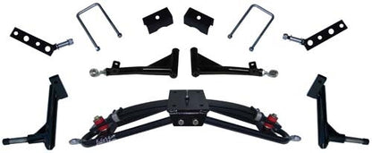 Jake's Double A-arm lift kit (6" lift). Accepts up to 25x10.5-12 tire. Club Car G&E Precedent