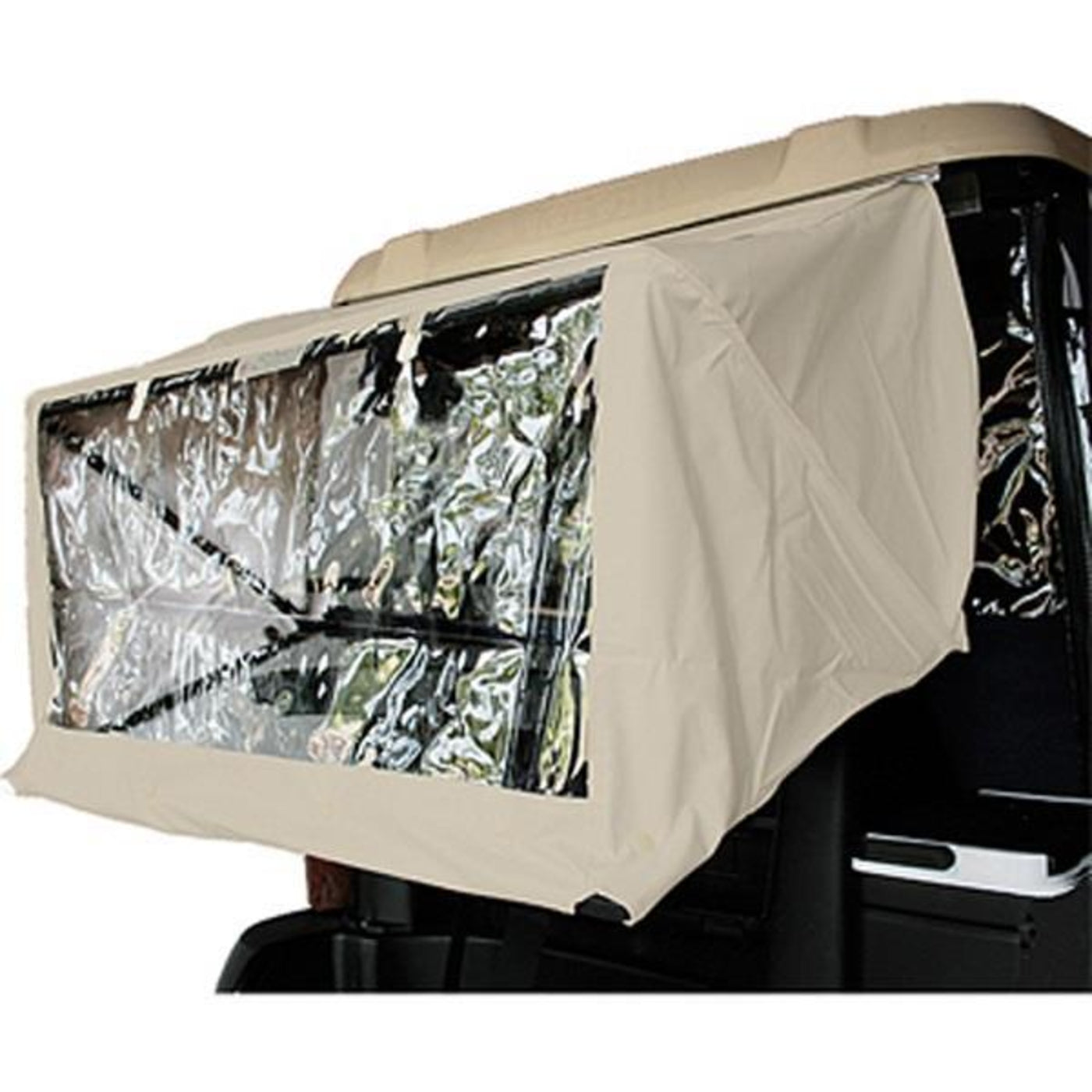 Beige Vinyl Club Protector For Club Car DS/Precedent (Years 2000.5-Up)