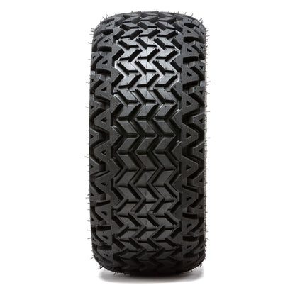 12 GTW Spyder Black and Machined Wheels with 23 DOT Predator A/T Tires  Set of 4