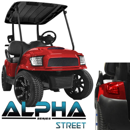 Madjax Club Car Precedent/Tempo ALPHA Street Body Kit with Ultimate Plus Light Kit