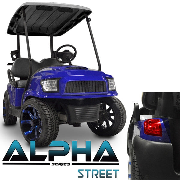 Madjax Club Car Precedent/Tempo ALPHA Street Body Kit with Ultimate Plus Light Kit