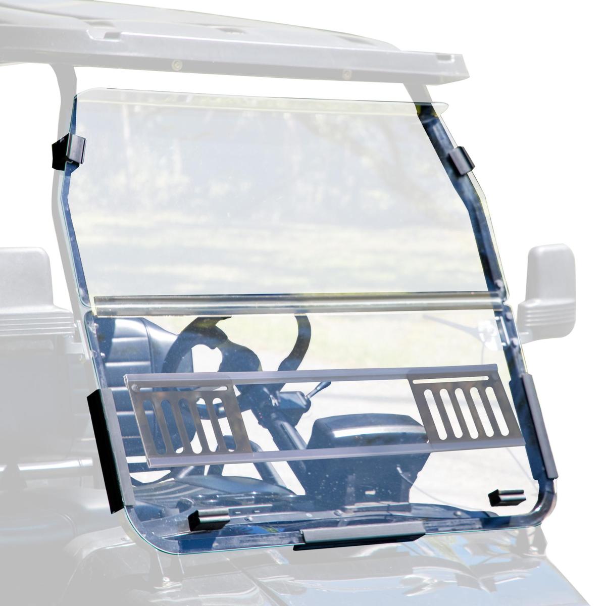Evolution Classic/Forester RedDot Vented Folding Windshield - Clear