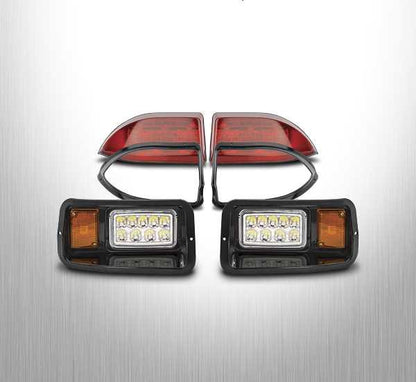 DoubleTake Phantom Standard LED Light Kit with Black Bezel, Club Car Precedent Gas 04+