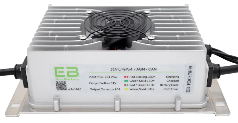 OEM Icon EV Specific Eco Charger 51V (48V) - 19Amp Charger (2017+)