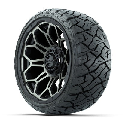 14" GTW Bravo Wheels Bronze and Maverick 205/35-R14 Low Profile All Terrain Tires Set of 4