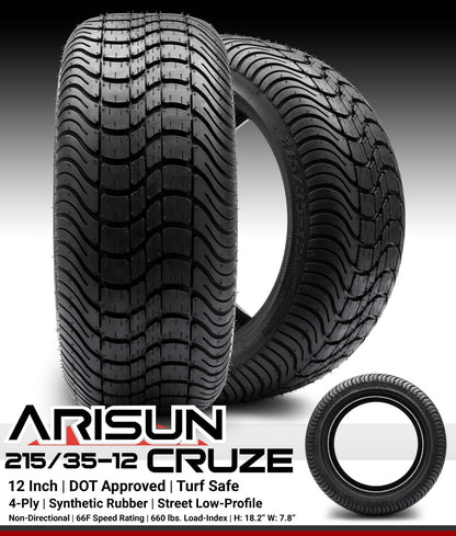 Arisun Cruze DOT Street 215/35‐12 - Set of 4