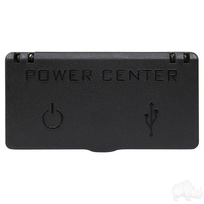 Power Center, 12 Volt Outlet with Dual USB Ports