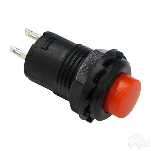 Switch, Momentary, Dash Mount, 12V 3 Amp