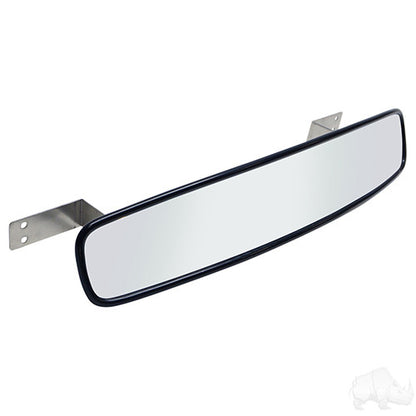 Universal 180 Degree Convex Mirror - Stainless Steel / Roof Mount