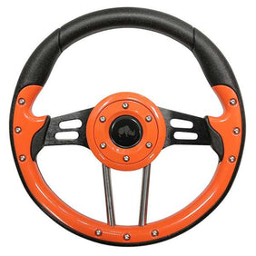 Rhox Aviator 4 Steering Wheel with Black Spokes