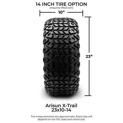 Arisun X‐Trail Series All Terrain 23x10‐14 - Set of 4
