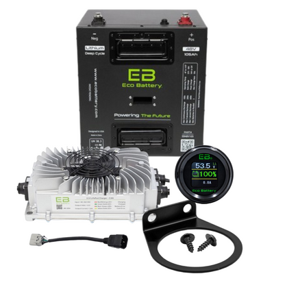 Eco Battery 48V 105Ah GEN2 Thru hole Bundle