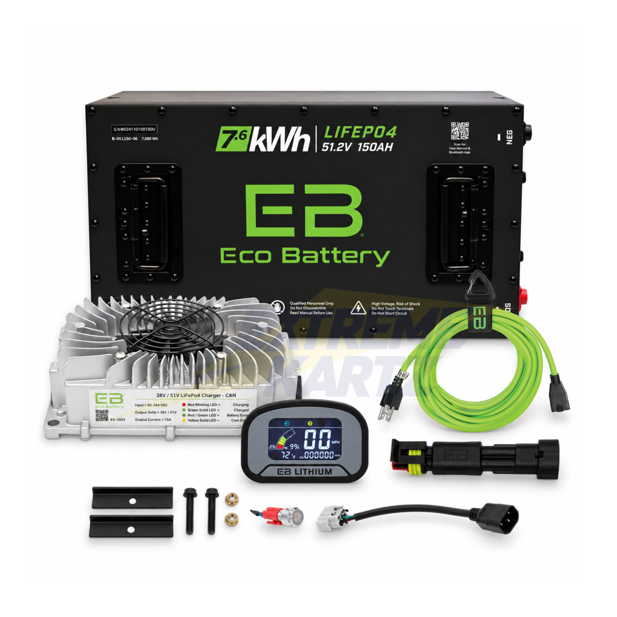 Eco Battery 48v 150ah Lithium Bundle