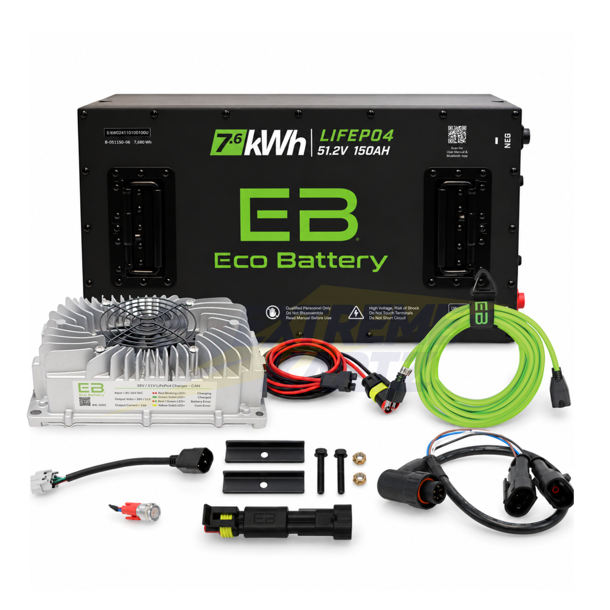 Eco Battery 48v 150ah Lithium Bundle