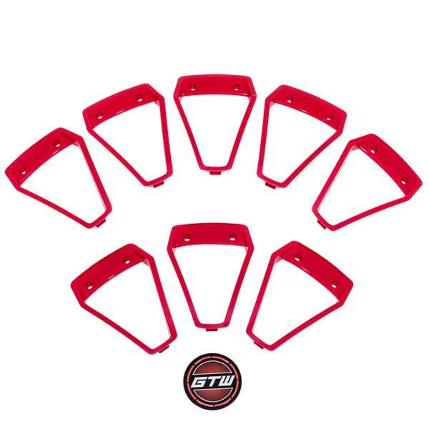 GTW® Red Wheel Inserts for 14x7 Nemesis Wheel