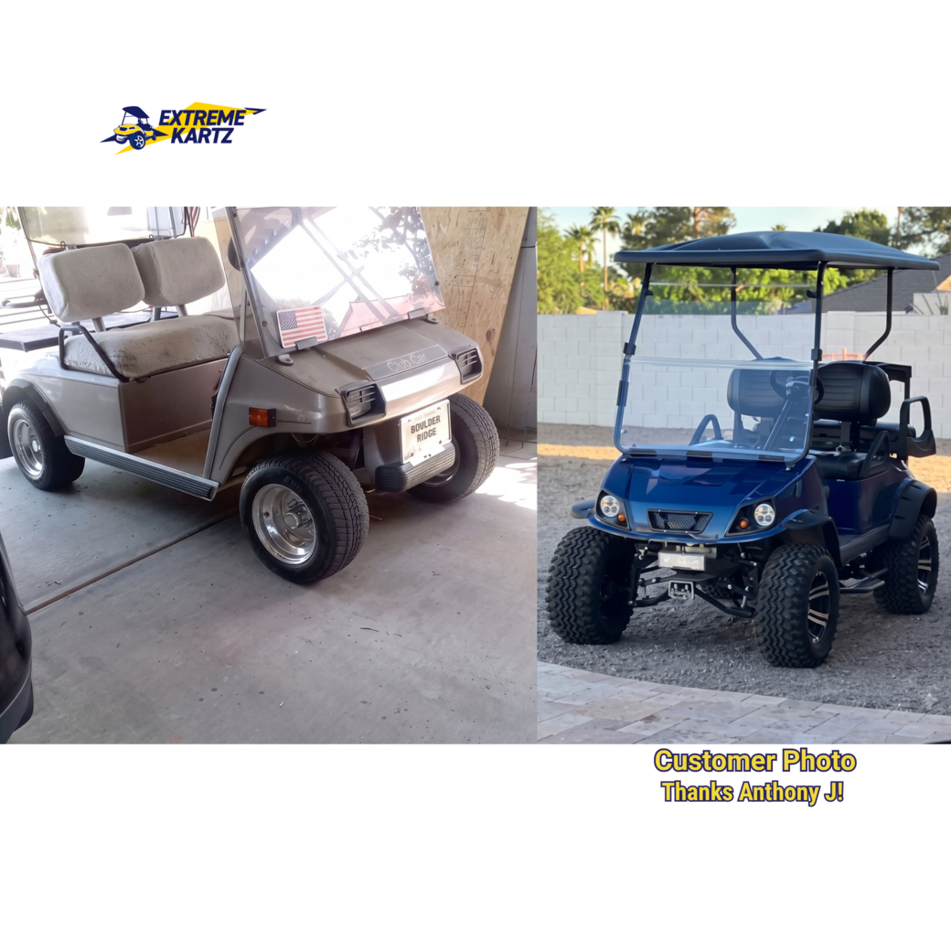 Front Windshield Struts Club Car DS 2000+