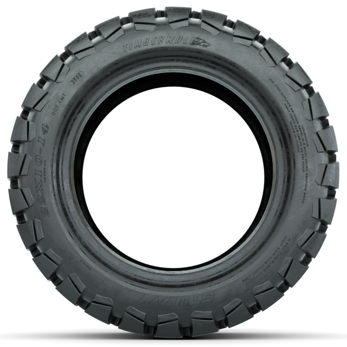 Tire, 22X10-14 GTW Timberwolf A/T 4PLY