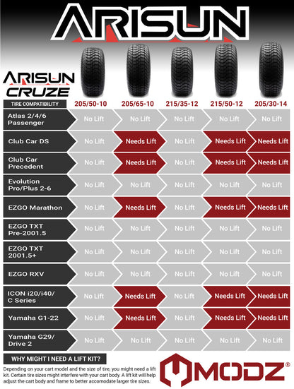 Arisun Cruze DOT Street 215/35‐12 - Set of 4
