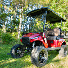 EZGO TXT Folding Clear 1/4” Windshield for Storm Body Kits with 3/4” Struts