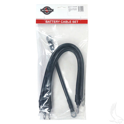 Battery Cable SET, Includes (1) 9" (4) 16" 4 gauge, Yamaha G22