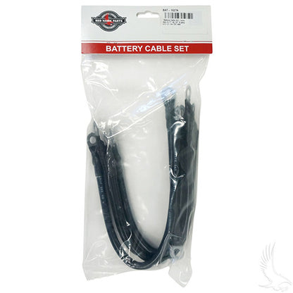 Battery Cable SET, Includes (1) 7" (4) 14" 4 gauge, E-Z-Go TXT 48V