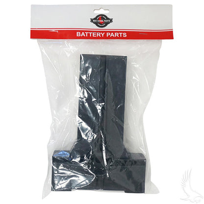 Battery Hold Down Plate, Club Car Precedent 08.5+ w/ 8V Batteries