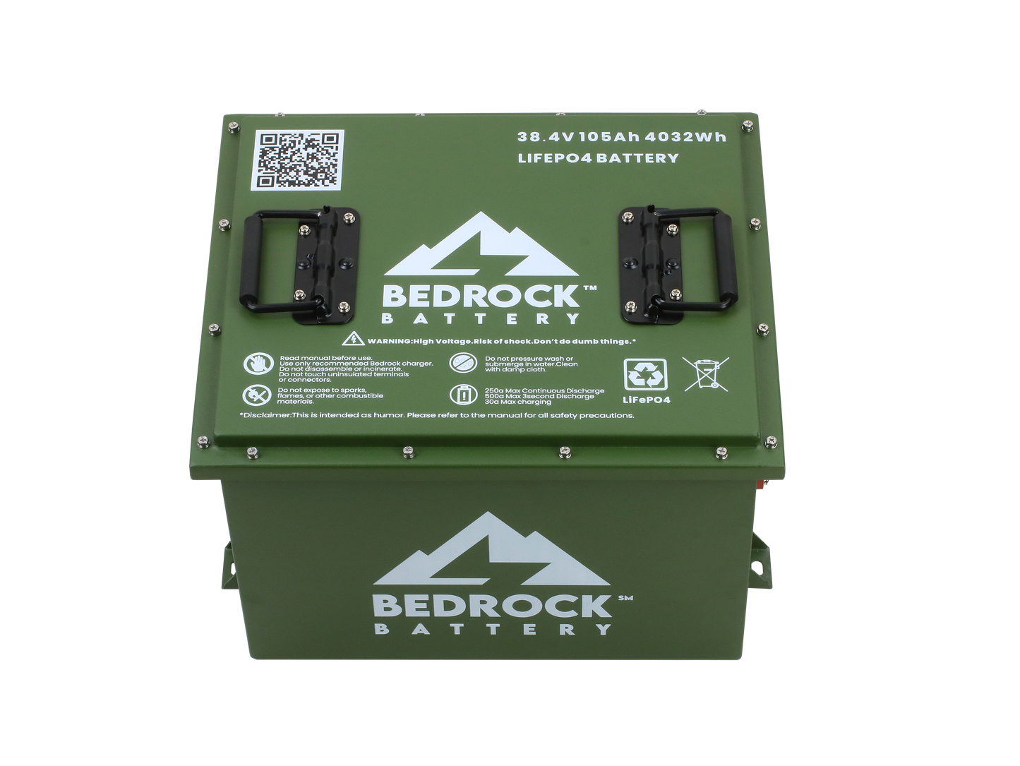 Bedrock Battery 36V 105Ah Lithium Conversion Kit