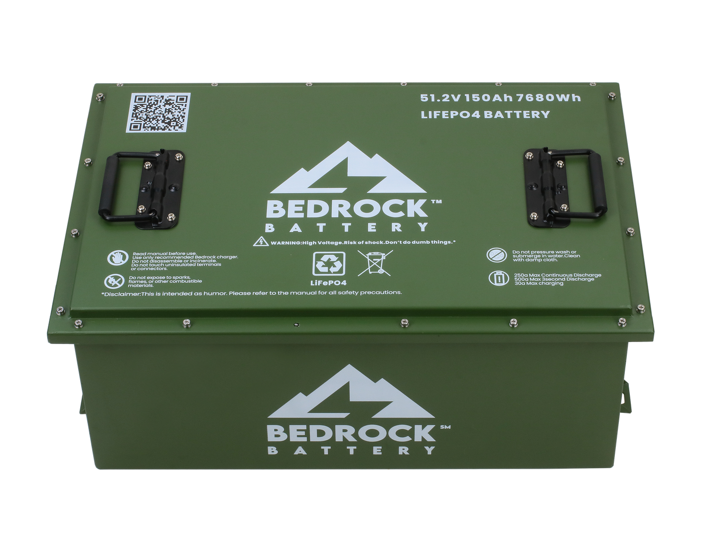 Bedrock Battery 48V 150Ah Lithium Conversion Kit
