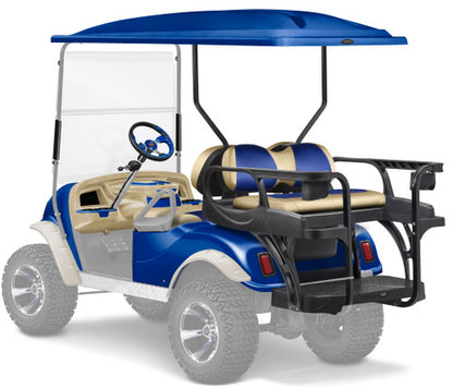 Doubletake complete Spartan Golf Cart Refurbish Kit with MAX6 HELIX Rear Seat